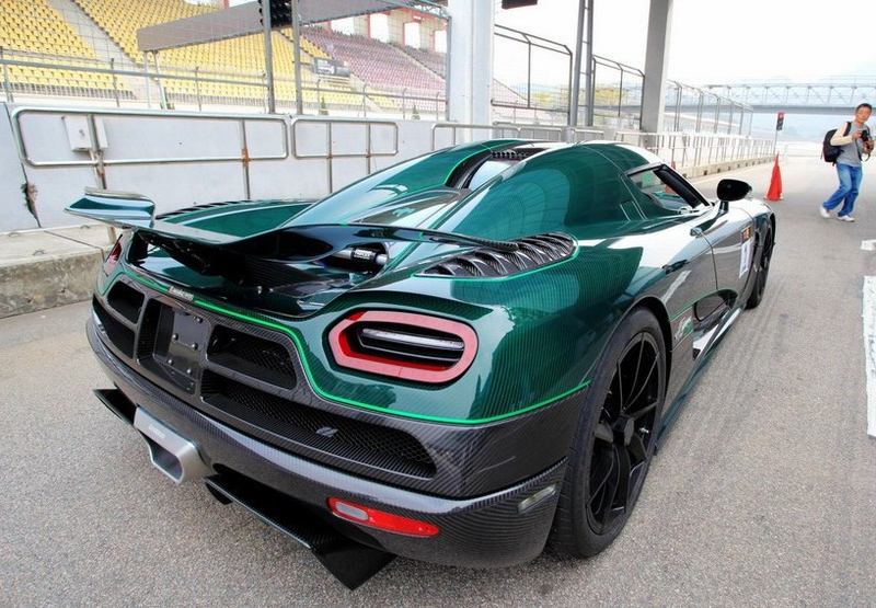Illustration for article titled Drive's Green Koenigsegg Lives In China